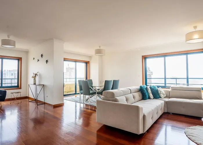 Seaside 3br Flat In Povoa By Lovelystay Apartment Póvoa de Varzim